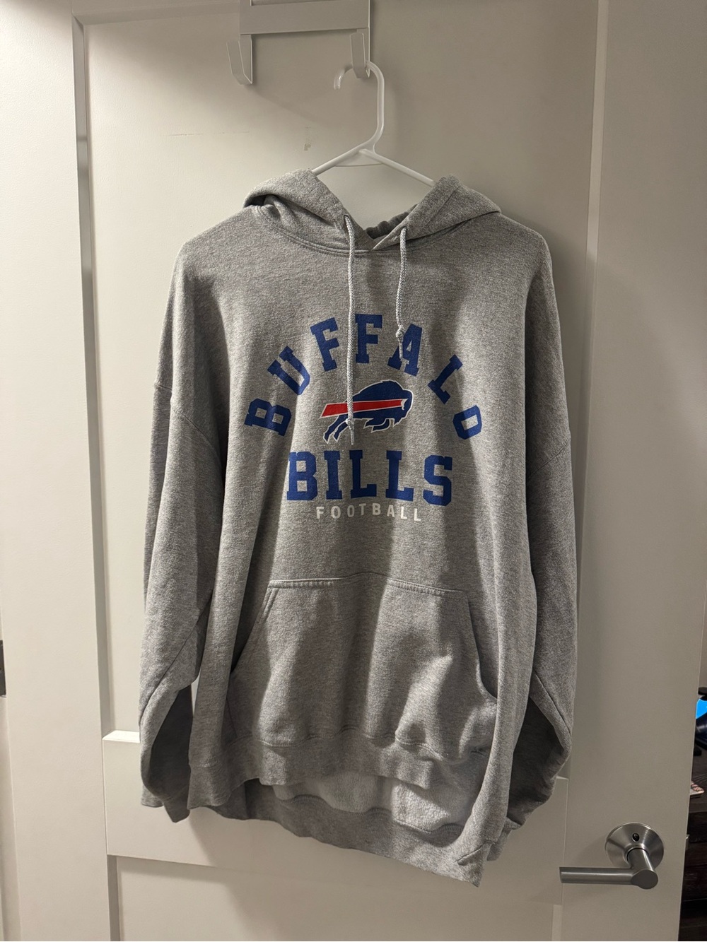Buffalo Bills Gray Pullover Hoodie - Men's